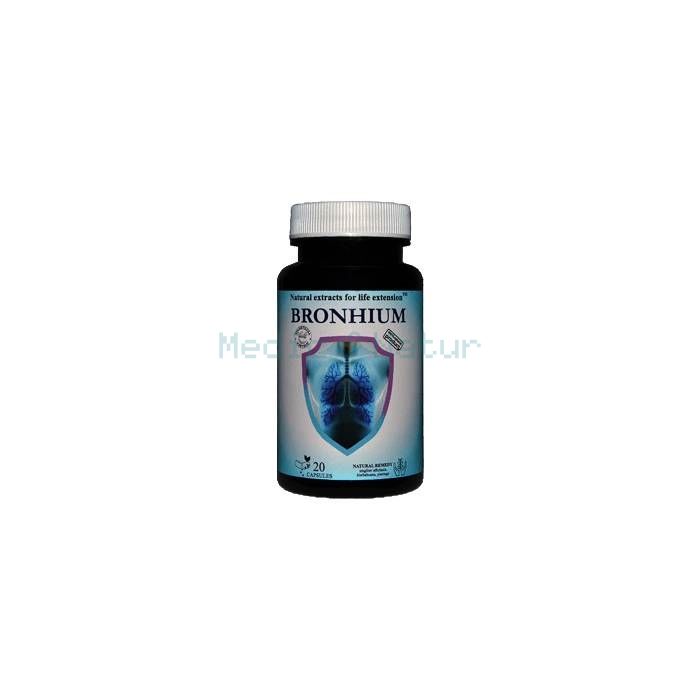 ✙ Bronhium - capsules to reduce the harm from smoking