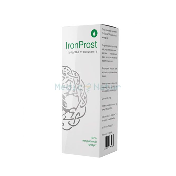 ✙ IronProst - prostatit üçün damcılar