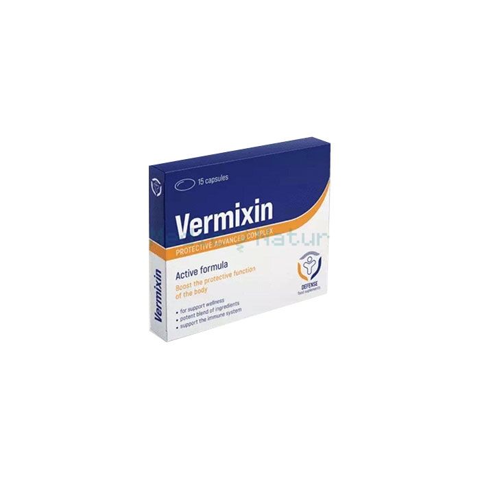 ✙ Vermixin - remedio para a infección parasitaria do corpo