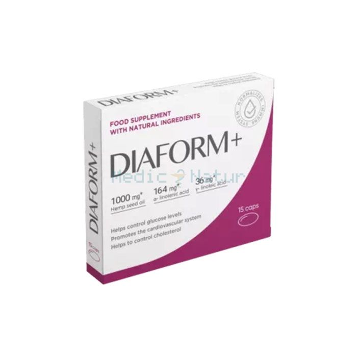 ✙ Diaform+ - средство для нормализации уровня сахара