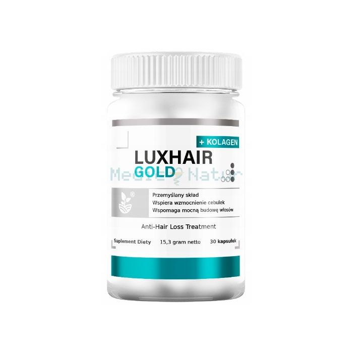 ✙ LuxHair Gold - capsules de croissance des cheveux