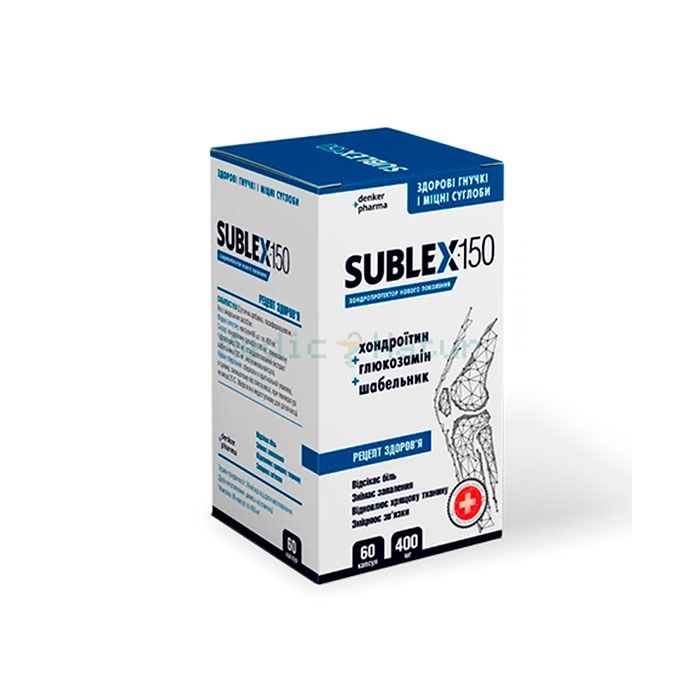 ✙ Sublex 150 - preparation for joints