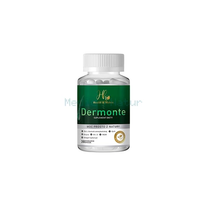 ✙ Dermonte - alopecia and hair growth capsules