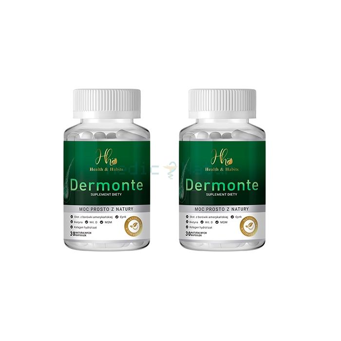 ✙ Dermonte - alopecia and hair growth capsules