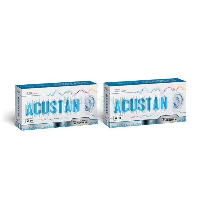 ✙ Acustan - hearing enhancement capsules