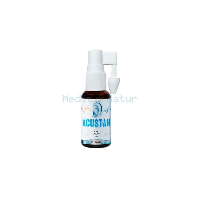 ✙ Acustan drops - drops to improve hearing