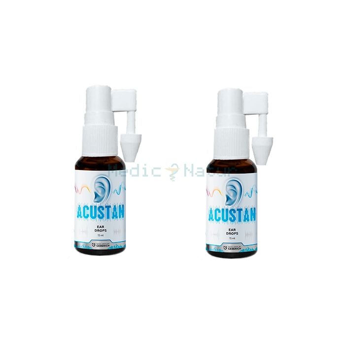 ✙ Acustan drops - drops to improve hearing