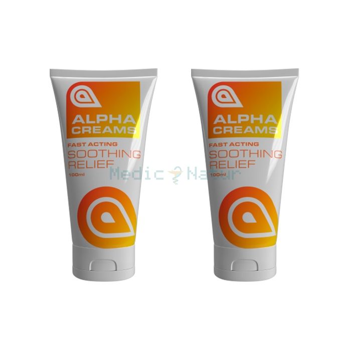 ✙ Alpha Creams - crème pour les douleurs articulaires