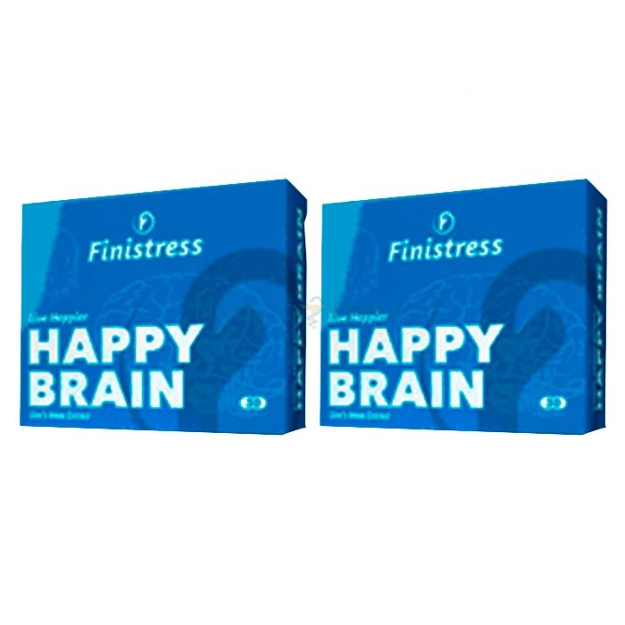 ✙ Finistress Happy Brain - Kapseln zur Verbesserung der Gehirnaktivität