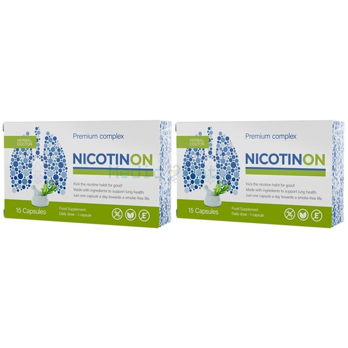 ✙ Nicotinon - premium complex to facilitate the process of quitting smoking