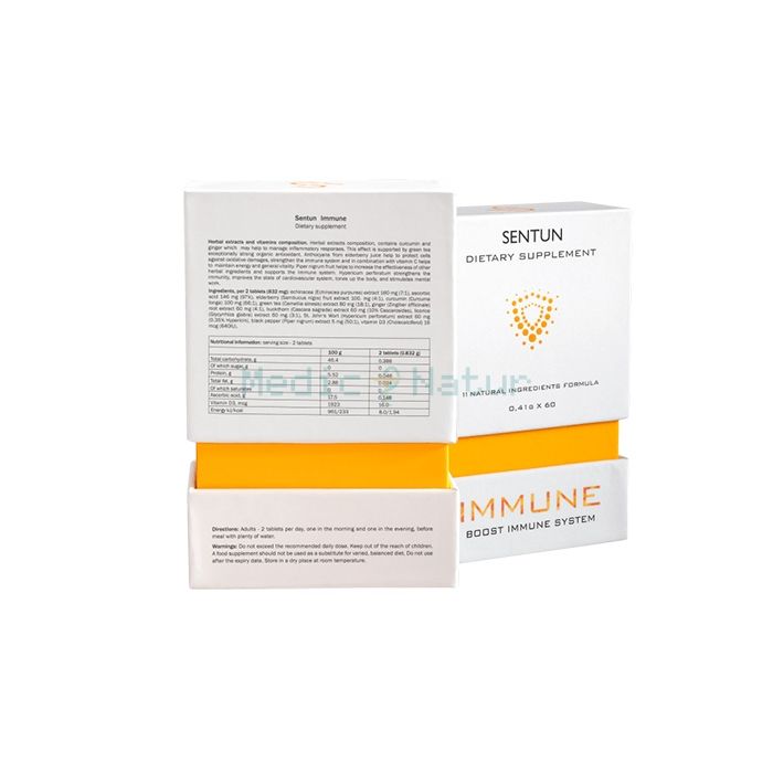 ✙ Sentun Immune - complexe de soutien immunitaire