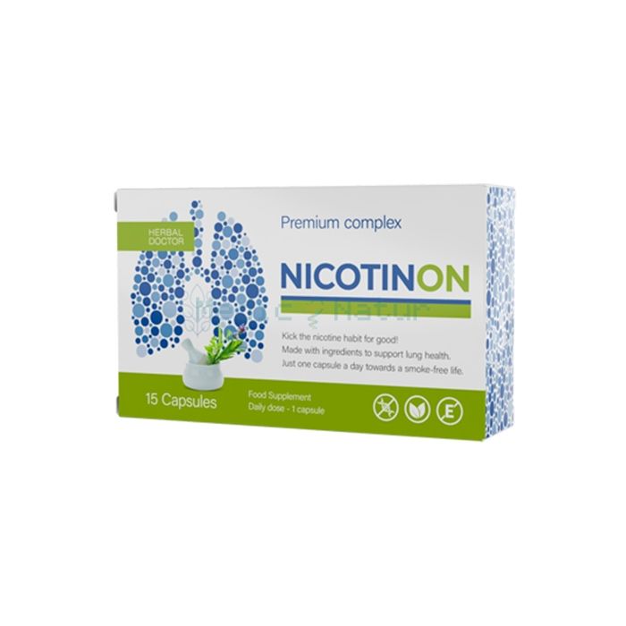 ✙ Nicotinon Premium - capsule care facilitează renunțarea la fumat