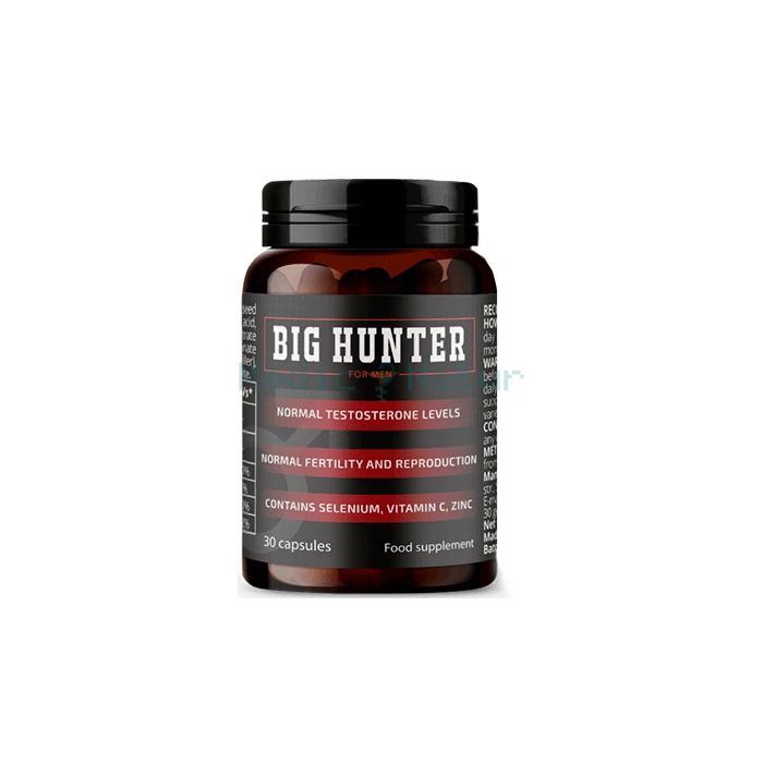 ✙ Big Hunter - prostatit için kapsüller