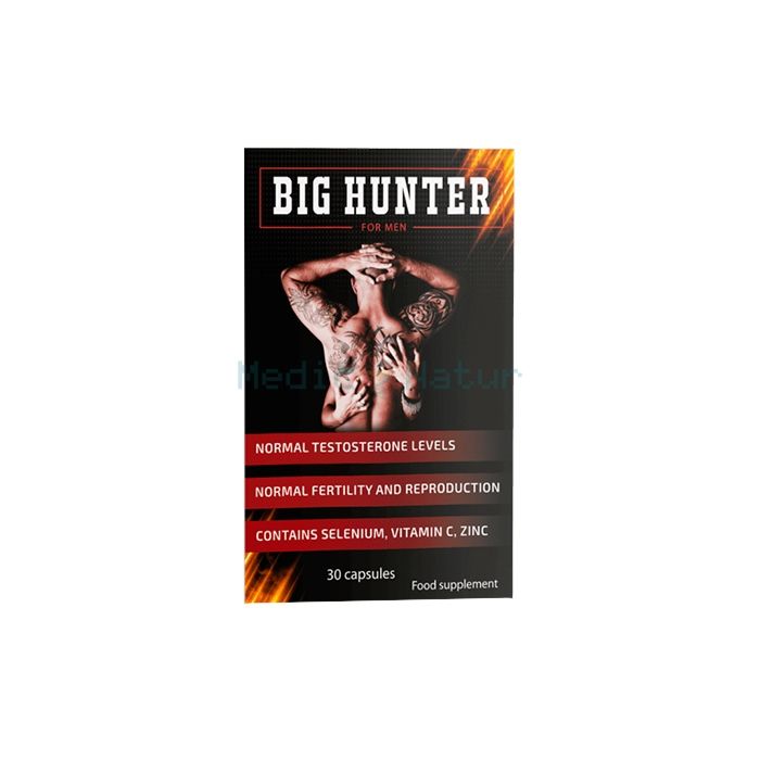 ✙ Big Hunter - cápsulas para prostatite