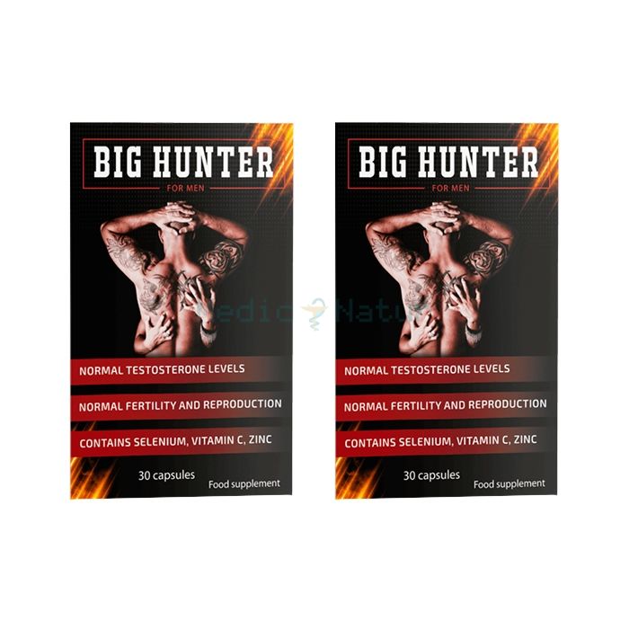 ✙ Big Hunter - capsules pour la prostatite