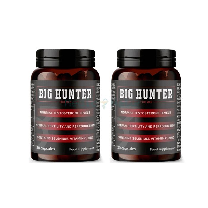 ✙ Big Hunter - capsules pour la prostatite