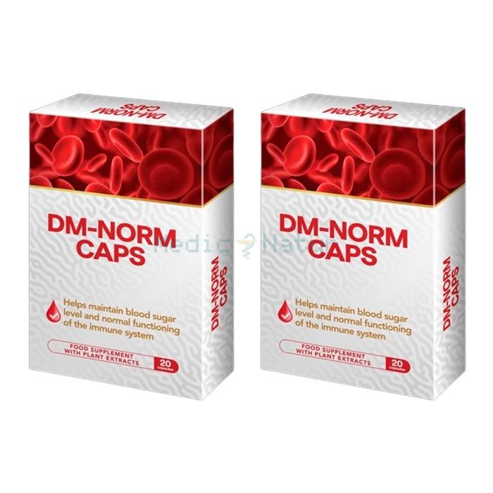 ✙ Dm-Norm Caps - means for normalizing sugar levels