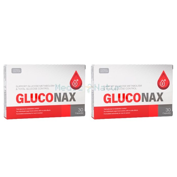 ✙ Gluconax caps - medios para normalizar os niveis de azucre