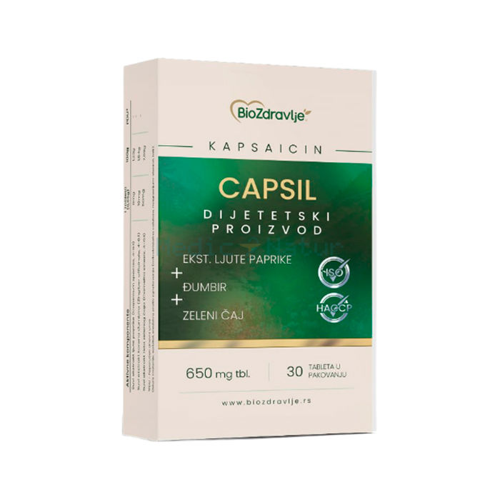 ✙ Capsil - produkt na kontrolu hmotnosti