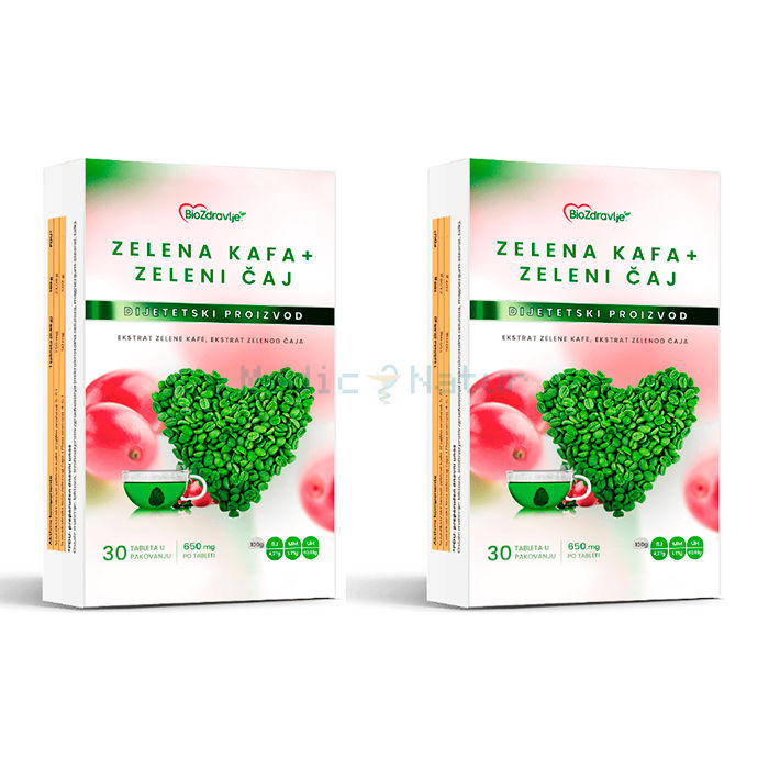 ✙ Zelena Kafa plus - produkt na kontrolu hmotnosti