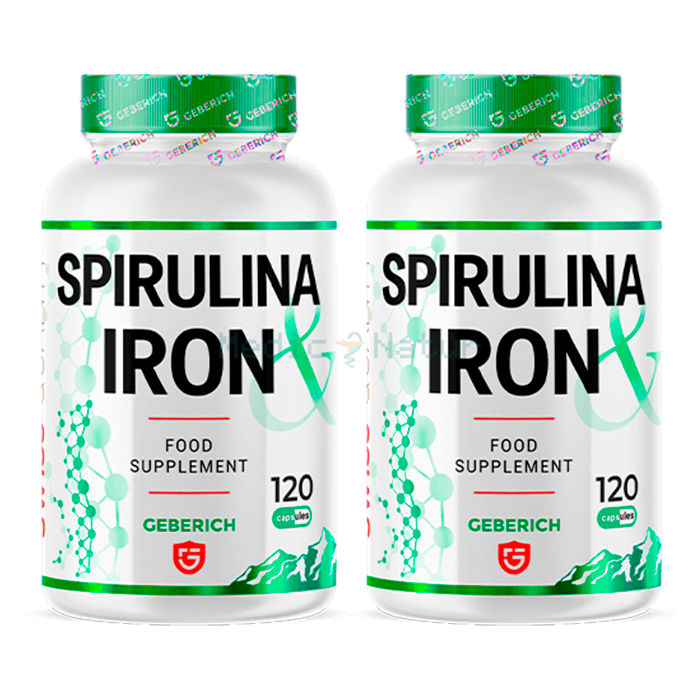 ✙ Iron Spirulina - to improve the efficiency of the immune system