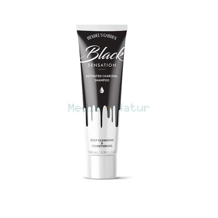 ✙ Black Sensation - detox shampoo with natural ingredients