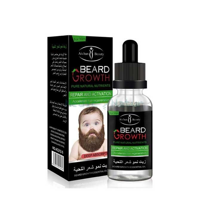 ✙ Beard Growth Oil - hair growth agent