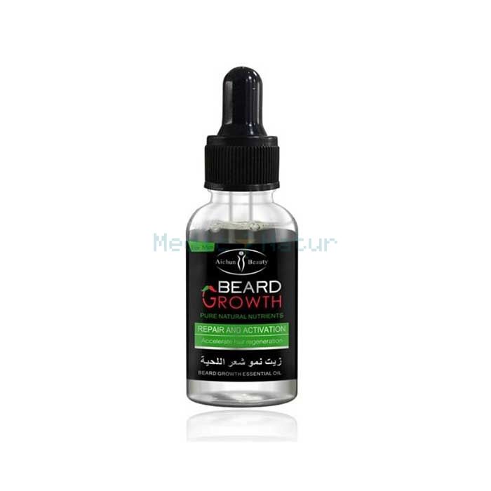 ✙ Beard Growth Oil - produto de crecemento do cabelo